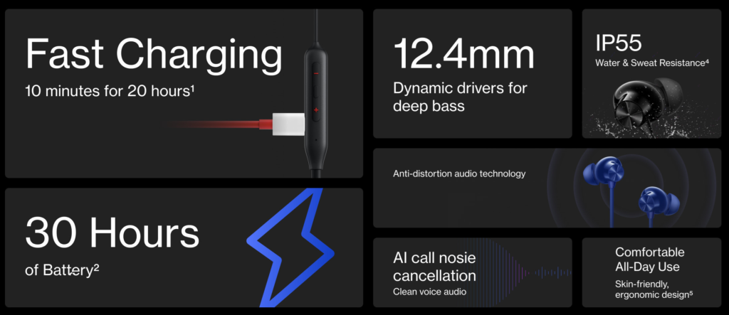 OnePlus Bullets Wireless Z2 full specs