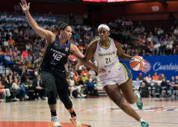 Kalani Brown has security and is providing it for the Dallas Wings