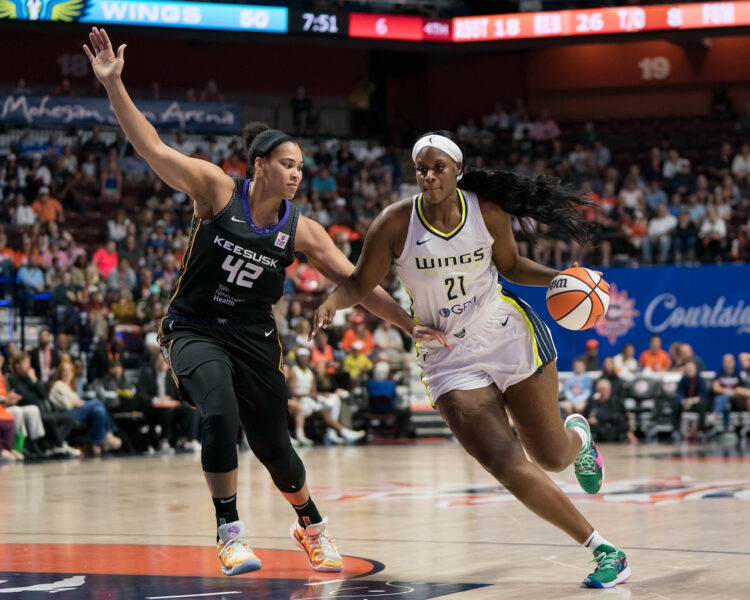 Kalani Brown has security and is providing it for the Dallas Wings