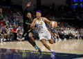 Layshia Clarendon records first career triple-double
