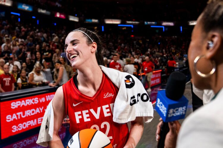 Caitlin Clark's historic triple-double helps Fever knock off Liberty