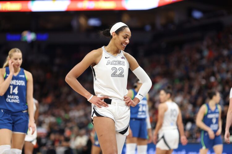 Franchise all-time leading scorer A'ja Wilson keeps lifting the Aces