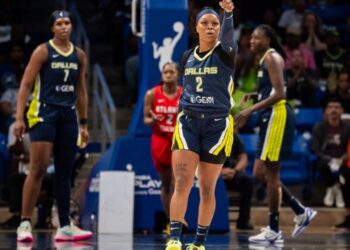 Odyssey Sims is helping lead the Dallas Wings