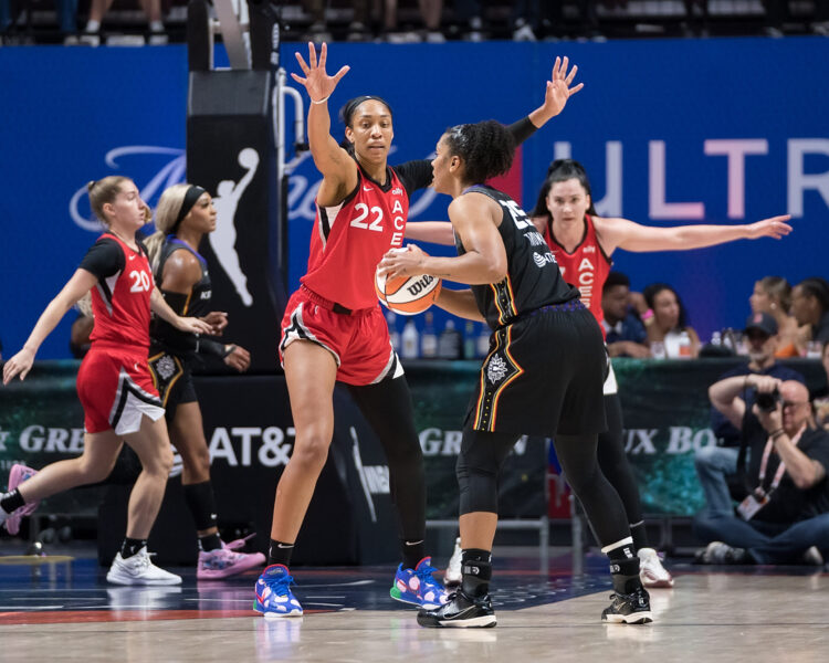 How the Aces defense turned it up to 10 in the fourth quarter of Game 1