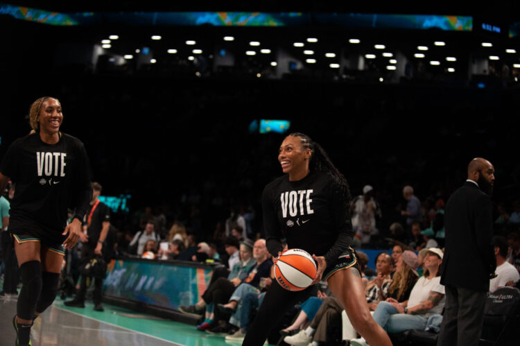 New York Liberty Wing Betnijah Laney-Hamilton ‘avoided significant injury’ following win over the Las Vegas Aces  