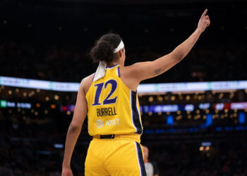 Rae Burrell is finding her stride amid Sparks' season-long struggles