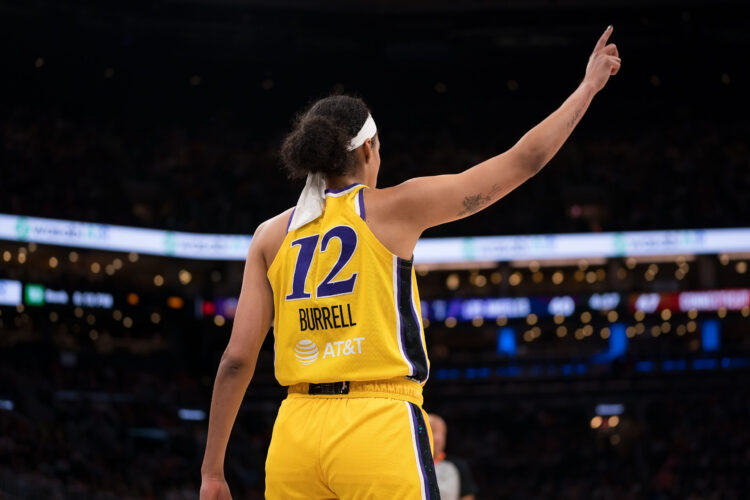 Rae Burrell is finding her stride amid Sparks' season-long struggles