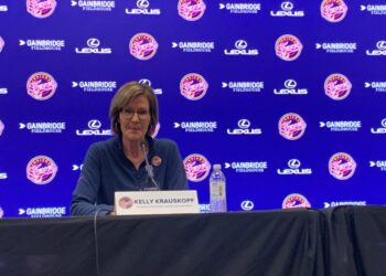 Kelly Krauskopf hoping to do what she did before with Indiana Fever