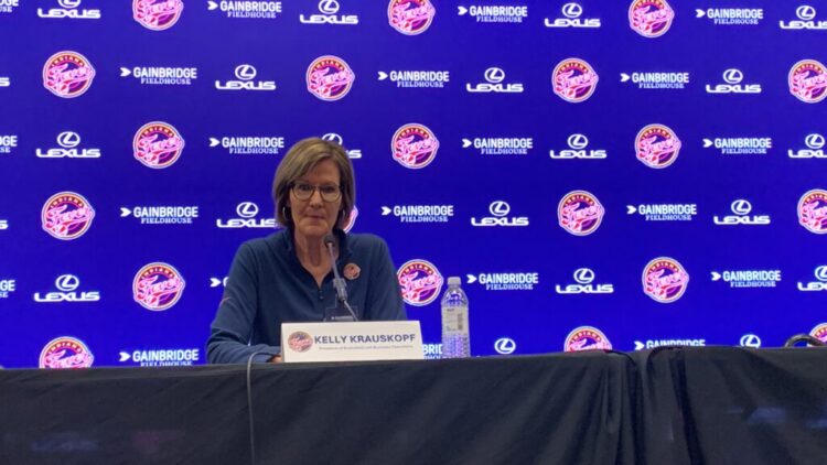 Kelly Krauskopf hoping to do what she did before with Indiana Fever