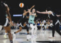 Sabrina Ionescu and Jonquel Jones rendered ineffective in semifinals Game 3 by the Las Vegas Aces