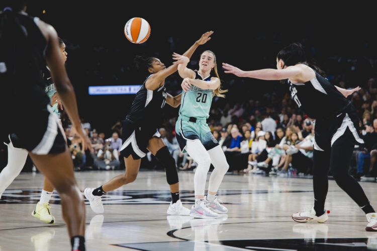 Sabrina Ionescu and Jonquel Jones rendered ineffective in semifinals Game 3 by the Las Vegas Aces
