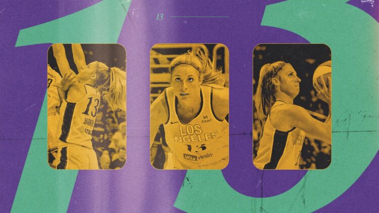 Sarah Ashlee Barker is Not Playing Like a Rookie for the Los Angeles Sparks