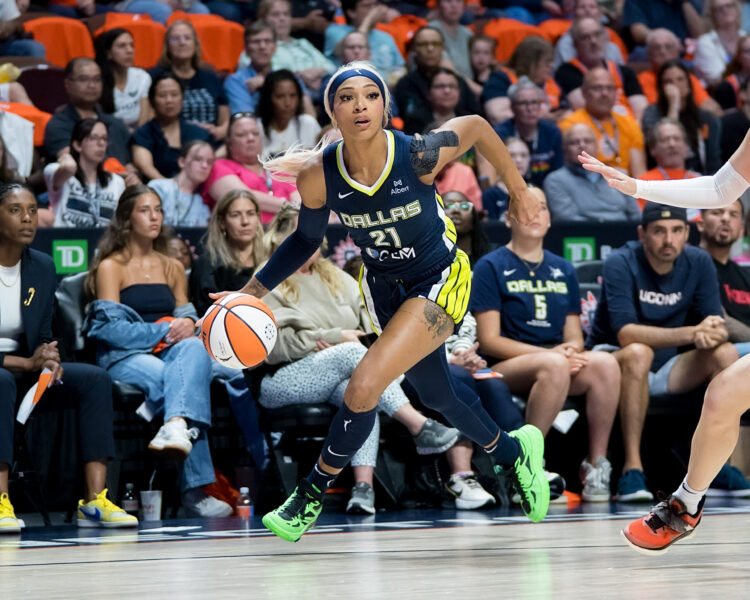 DiJonai Carrington stuns in Connecticut