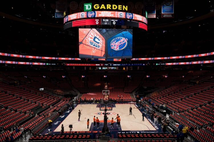 The Connecticut Sun return for Round 2 at Boston's TD Garden