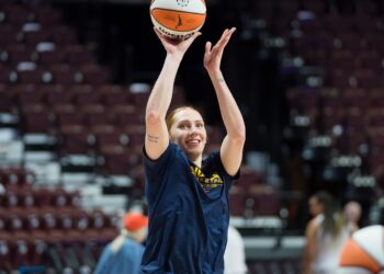 Indiana Fever's Chloe Bibby winding, emotional path to the WNBA