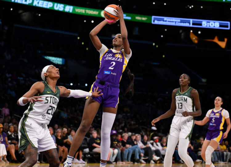Rickea Jackson's offensive impact is crucial to Sparks' success