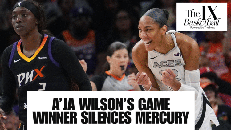 Live from the WNBA Finals: A'ja Wilson gives the Aces a 3-0 lead