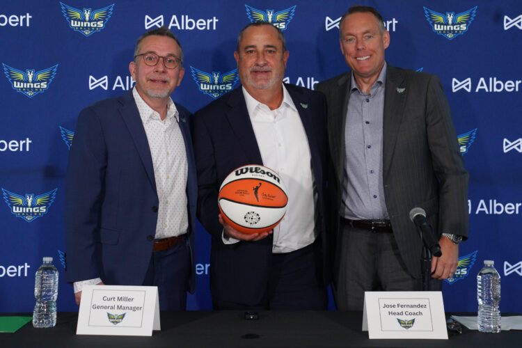 Jose Fernandez introduced as Dallas Wings head coach